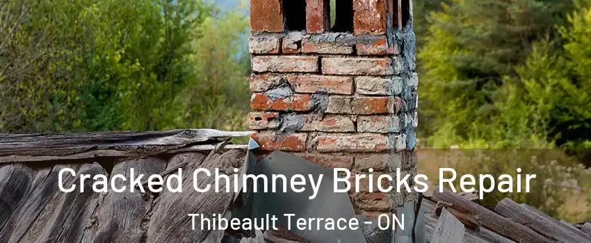  Cracked Chimney Bricks Repair Thibeault Terrace - ON