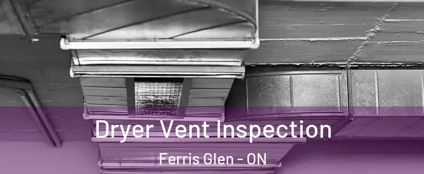  Dryer Vent Inspection Ferris Glen - ON