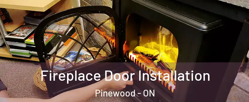  Fireplace Door Installation Pinewood - ON