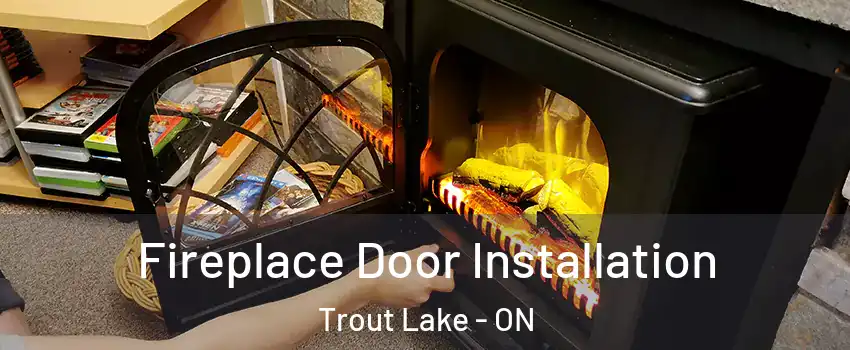 Fireplace Door Installation Trout Lake - ON