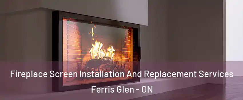 Fireplace Screen Installation And Replacement Services Ferris Glen - ON