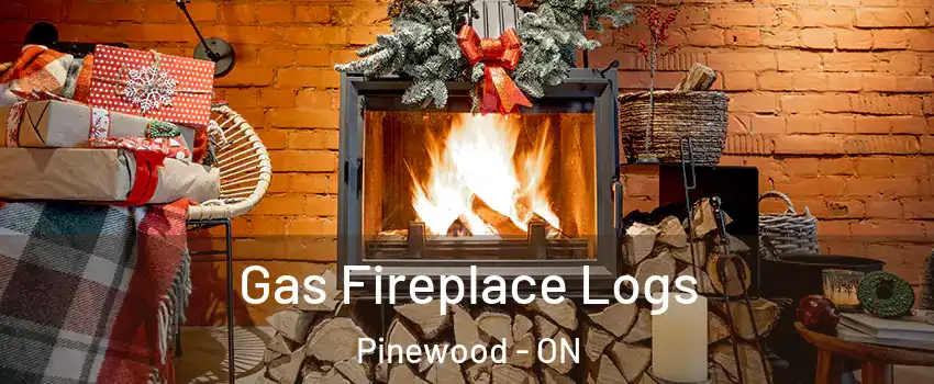  Gas Fireplace Logs Pinewood - ON