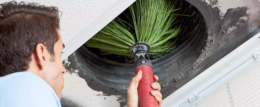 Clogged Air Duct Cleaning Process in North Bay, ON