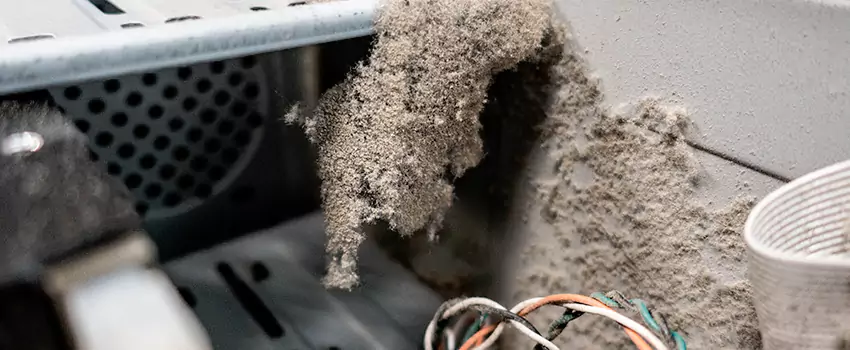 Clogged Dryer Vent Lint Cleaning in North Bay, Ontario