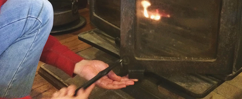 Gas Fireplace Inspection in North Bay, Ontario