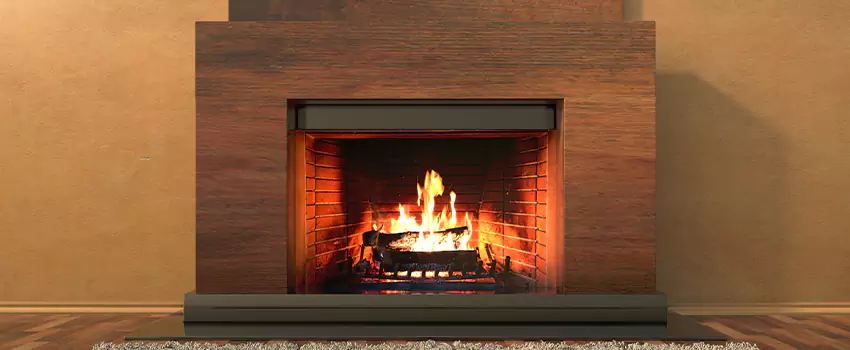 Mendota Hearth Landscape Fireplace Installation in North Bay, Ontario