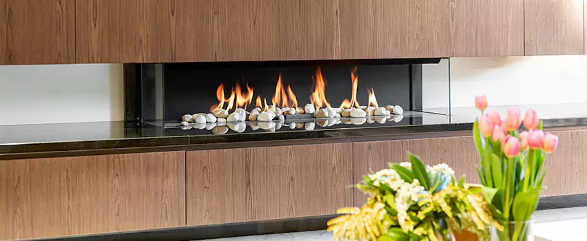 Outdoor Modern Fireplace Renovation Services in North Bay, ON