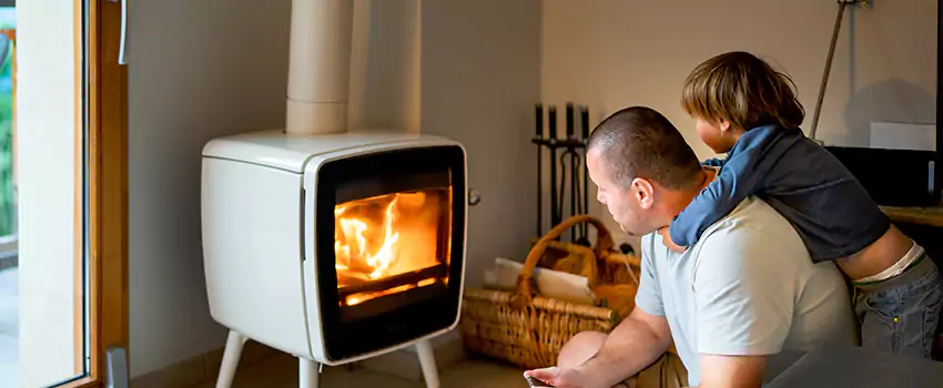 Morso Cast Iron Fireplace Insert Installation in North Bay, ON
