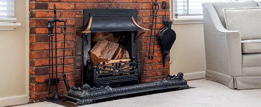 Vintage-style Fireplace Redesign in North Bay, Ontario