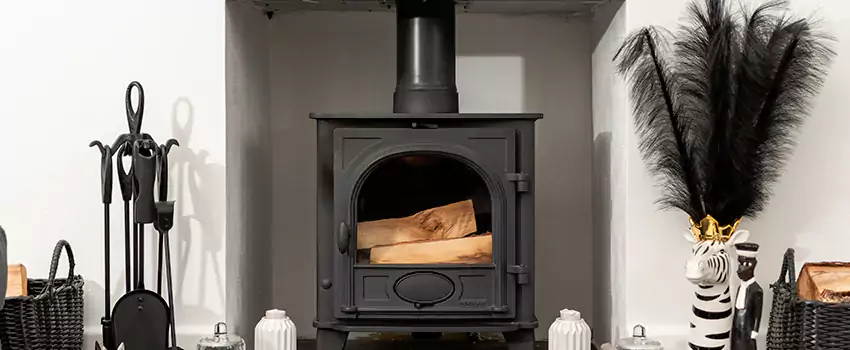 Thelin Hearth Products Providence Pellet Insert Fireplace Installation in North Bay, ON