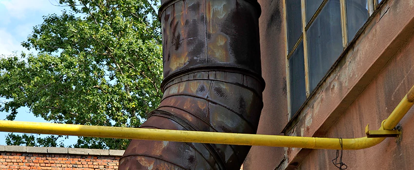 Lightning Protection Installation System for Industrial Chimneys in North Bay, Ontario