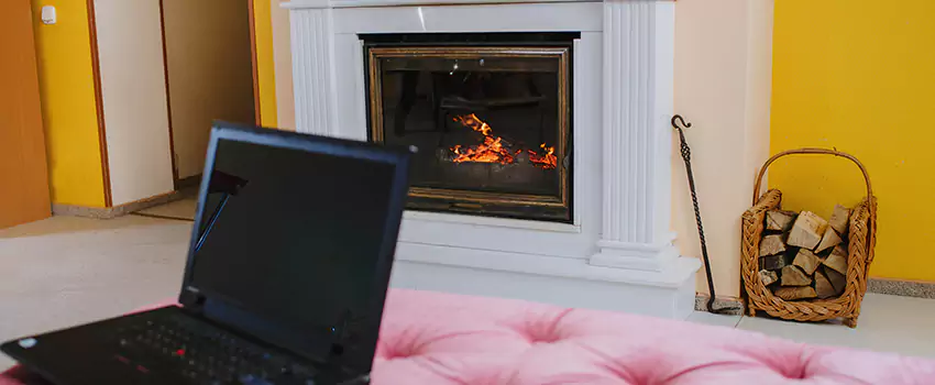 Valor Outdoor Gas Fireplace in North Bay, Ontario