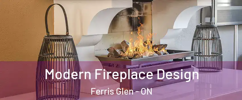  Modern Fireplace Design Ferris Glen - ON