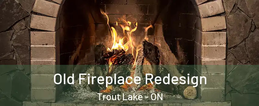  Old Fireplace Redesign Trout Lake - ON
