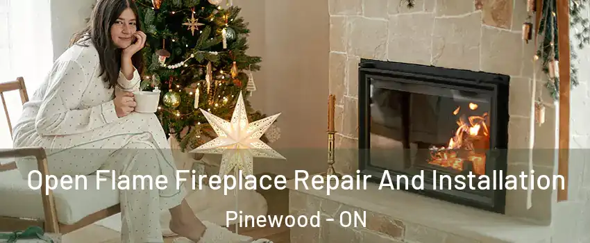  Open Flame Fireplace Repair And Installation Pinewood - ON